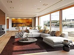 Tappeto Wilton - Bovera (rosso)