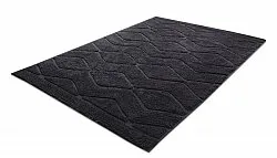 Tappeto A Pelo Lungo - Brynn Natural Cotton Shaggy (nero)