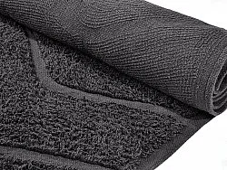 Tappeto A Pelo Lungo - Brynn Natural Cotton Shaggy (nero)