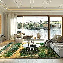 Tappeto Wilton - Cantoria (beige/verde)