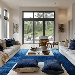 Tappeto Wilton - Cargese (blu)