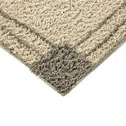 Tappeto A Pelo Lungo - Cataya Natural Cotton Shaggy (beige/tortora)
