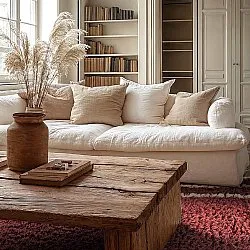 Tappeto A Pelo Lungo - Cataya Natural Cotton Shaggy (marrone/beige)