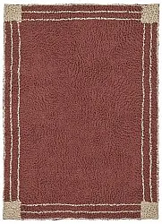 Tappeto A Pelo Lungo - Cataya Natural Cotton Shaggy (marrone/beige)