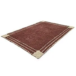 Tappeto A Pelo Lungo - Cataya Natural Cotton Shaggy (marrone/beige)