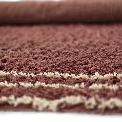 Tappeto A Pelo Lungo - Cataya Natural Cotton Shaggy (marrone/beige)