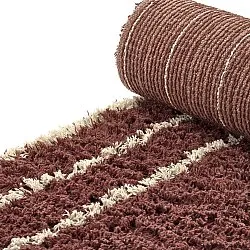 Tappeto A Pelo Lungo - Cataya Natural Cotton Shaggy (marrone/beige)