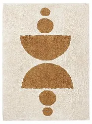 Tappeto A Pelo Lungo - Cervia Natural Cotton Shaggy (beige)