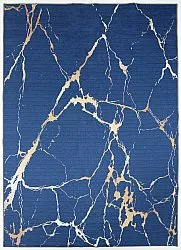 Tappeto Wilton - Cesina (blu/oro)