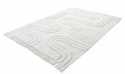 Tappeto A Pelo Lungo - Como Natural Cotton Shaggy (offwhite)