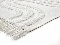 Tappeto A Pelo Lungo - Como Natural Cotton Shaggy (offwhite)