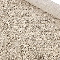Tappeto A Pelo Lungo - Conara Natural Cotton Shaggy (beige)