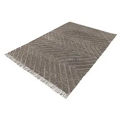 Tappeto A Pelo Lungo - Conara Natural Cotton Shaggy (tortora)