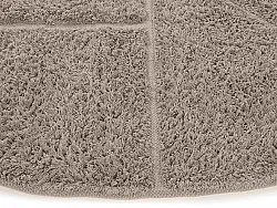 Tappeti rotondi - Cremona Natural Cotton Shaggy (tortora)