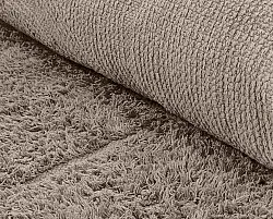 Tappeti rotondi - Cremona Natural Cotton Shaggy (tortora)