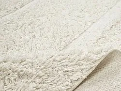 Tappeti rotondi - Cremona Natural Cotton Shaggy (offwhite)