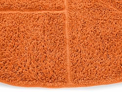 Tappeti rotondi - Cremona Natural Cotton Shaggy (arancia)