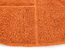 Tappeti rotondi - Cremona Natural Cotton Shaggy (arancia)