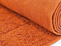 Tappeti rotondi - Cremona Natural Cotton Shaggy (arancia)