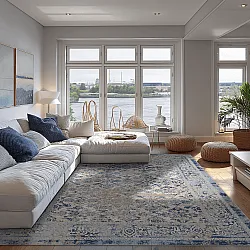Tappeto Wilton - Denizli (blu)