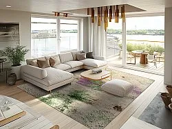 Tappeto Wilton - Dimos (beige/multi)