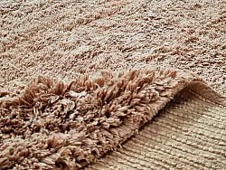 Tappeto A Pelo Lungo - Ebba Natural Cotton Shaggy (marrone)