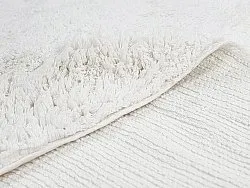 Tappeti rotondi - Ebba Natural Cotton Shaggy (offwhite)