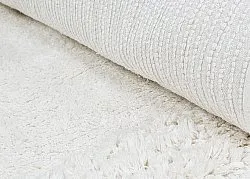 Tappeti rotondi - Ebba Natural Cotton Shaggy (offwhite)