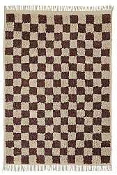 Tappeto A Pelo Lungo - Elsey Natural Cotton Shaggy (beige/marrone)