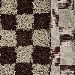 Tappeto A Pelo Lungo - Elsey Natural Cotton Shaggy (beige/marrone)