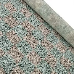 Tappeto A Pelo Lungo - Elsey Natural Cotton Shaggy (grigio/rosa)