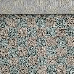 Tappeto A Pelo Lungo - Elsey Natural Cotton Shaggy (grigio/rosa)