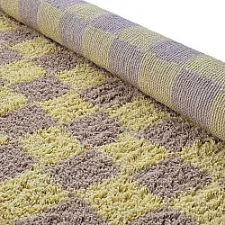 Tappeto A Pelo Lungo - Elsey Natural Cotton Shaggy (giallo/beige)