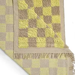 Tappeto A Pelo Lungo - Elsey Natural Cotton Shaggy (giallo/beige)