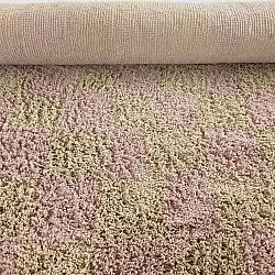 Tappeto A Pelo Lungo - Elsey Natural Cotton Shaggy (rosa/arancione)