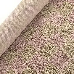 Tappeto A Pelo Lungo - Elsey Natural Cotton Shaggy (rosa/arancione)