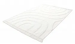 Tappeto A Pelo Lungo - Emilia Natural Cotton Shaggy (offwhite)