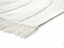 Tappeto A Pelo Lungo - Emilia Natural Cotton Shaggy (offwhite)
