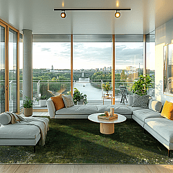 Tappeto Wilton - Estrada (verde)