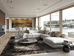 Tappeto Wilton - Event (grigio)