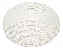 Tappeti rotondi - Everly Natural Cotton Shaggy (offwhite)
