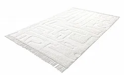 Tappeto A Pelo Lungo - Fallon Natural Cotton Shaggy (offwhite)