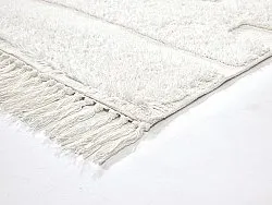 Tappeto A Pelo Lungo - Fallon Natural Cotton Shaggy (offwhite)