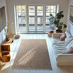 Tappeto A Pelo Lungo - Farley Natural Cotton Shaggy (beige)