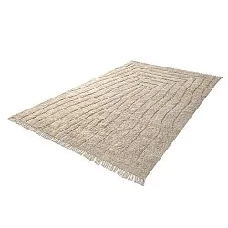 Tappeto A Pelo Lungo - Farley Natural Cotton Shaggy (beige)