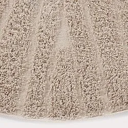 Tappeti rotondi - Farley Natural Cotton Shaggy (beige)