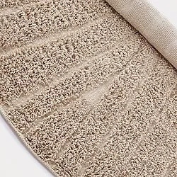 Tappeti rotondi - Farley Natural Cotton Shaggy (beige)