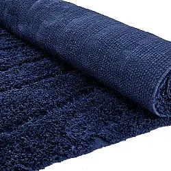 Tappeto A Pelo Lungo - Farley Natural Cotton Shaggy (blu)