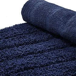 Tappeto A Pelo Lungo - Farley Natural Cotton Shaggy (blu)