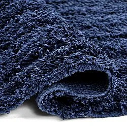 Tappeto A Pelo Lungo - Farley Natural Cotton Shaggy (blu)